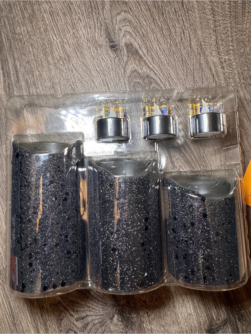 Brand New Flameless candles- black